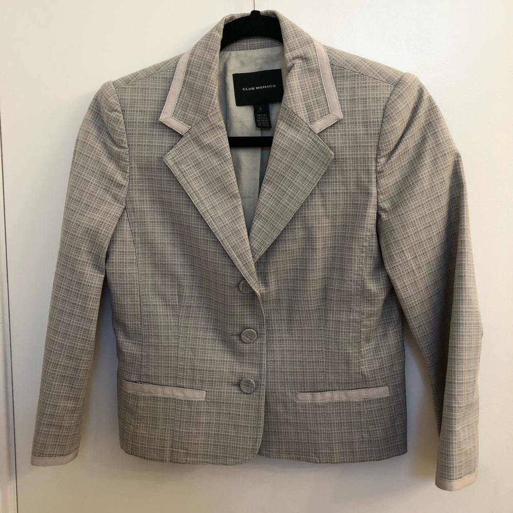 Club Monaco: Vintage Cropped Blazer